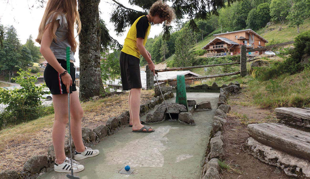 Mini Golf au Restaurant L'Etable à la Bresse