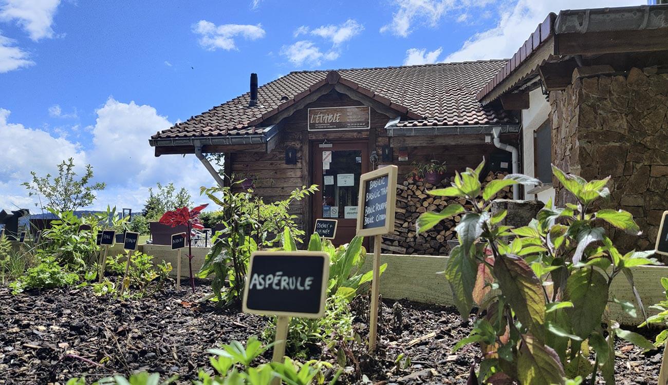 Le Restaurant L'Etable à La Bresse de jour