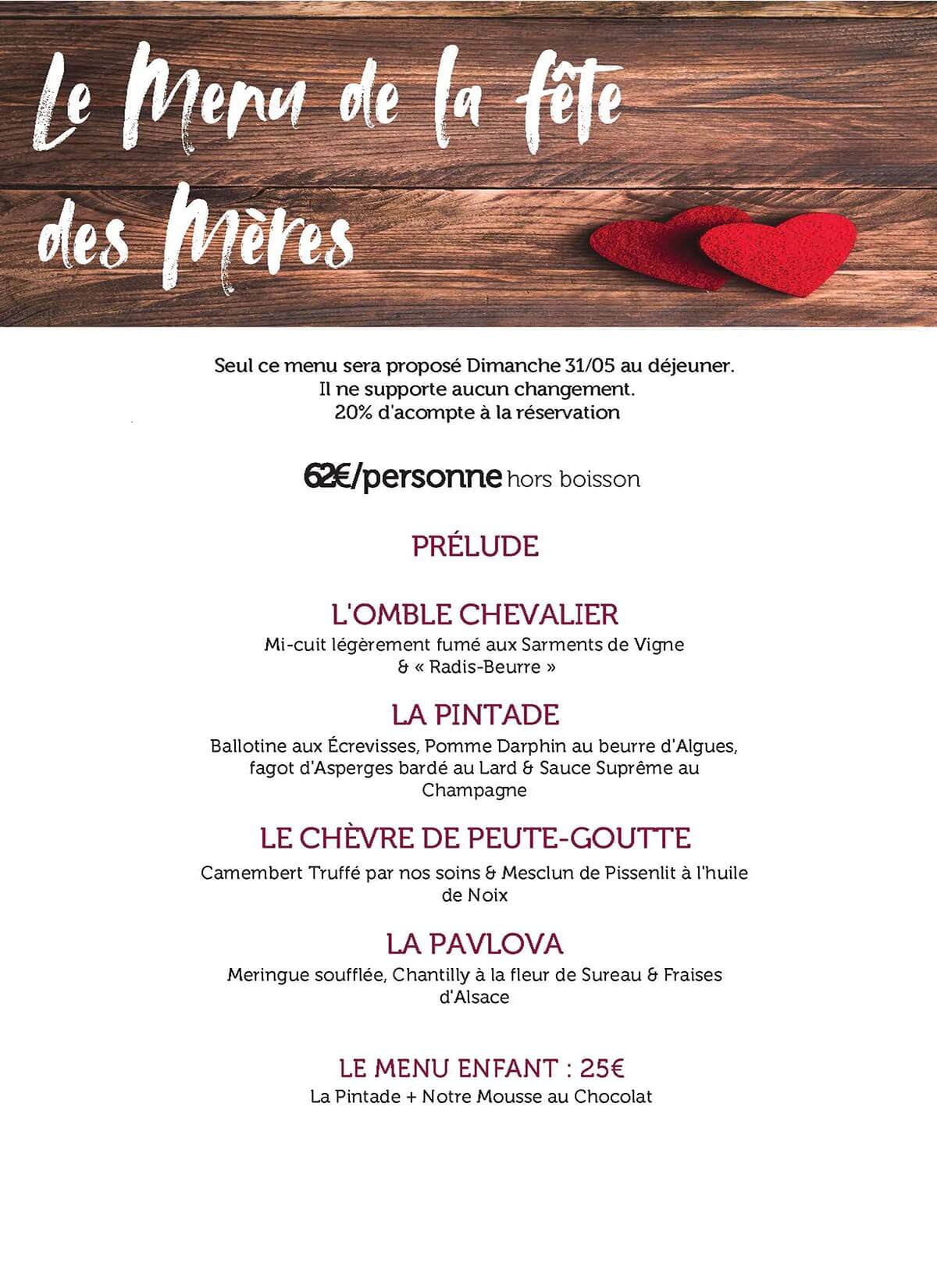 menu-fetes-des-meres-letable-labresse-2026-2 Le Menu de la Fête des Mères 2026 au Restaurant L'Etable à la Bresse